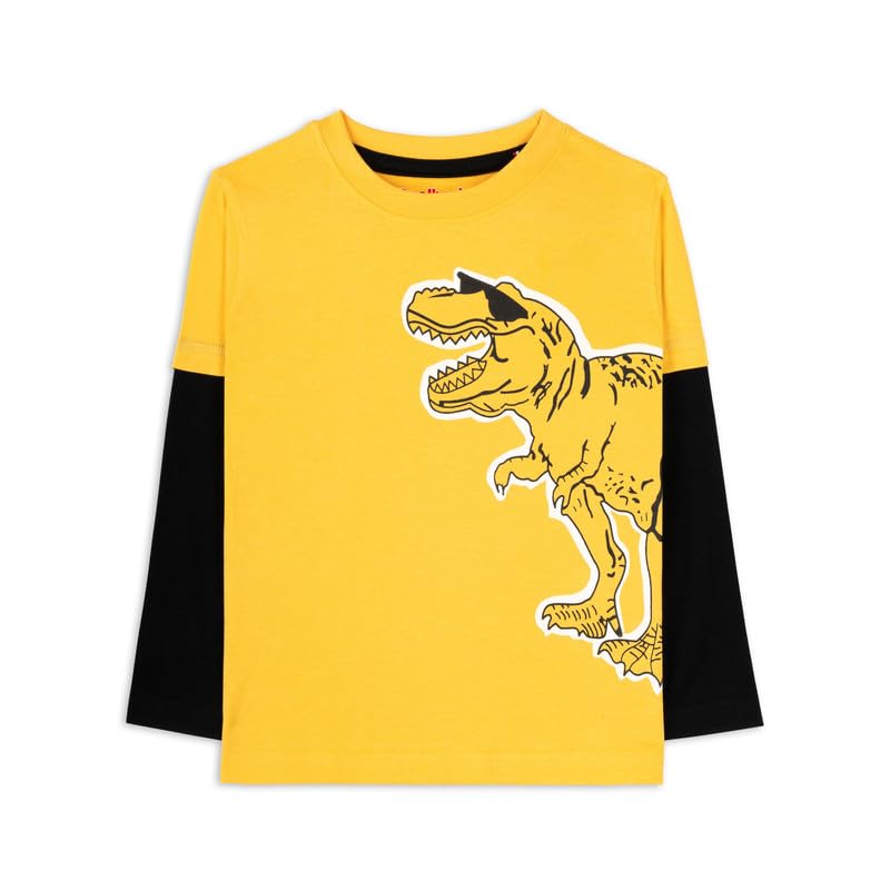 Image of Real Basics Boy's Full Sleeve Regular Tshirt (Pack of 1)