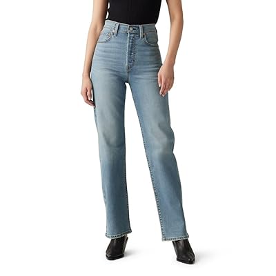 Levi's Womens Ribcage Straight Full Length Jeans