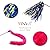 YINVA Cat Feather Toys Cat Wand Toys 7 Pcs Cat Teaser Wand Interactive Train Best Teaser Cat Toy with Assorted Feather for Indoor Cats Kitten