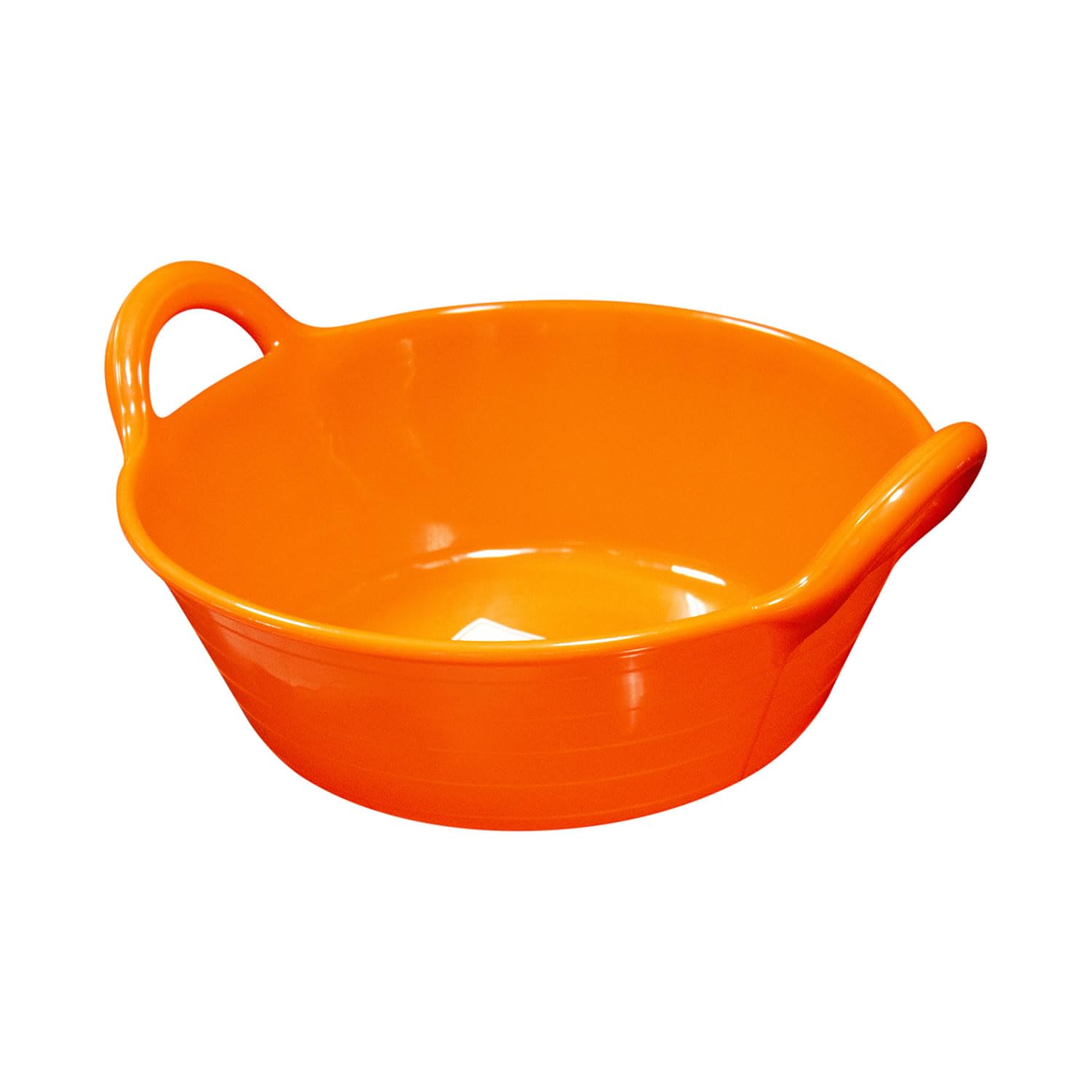 Red Gorilla Plas Small Orange Skip Feed Bucket Tub Feeder Trough for Animal Feeding Garden Stable Building Site 11 Litre Capacity