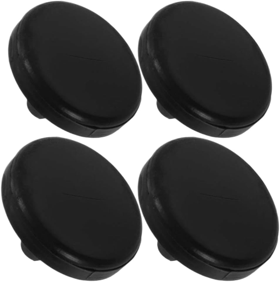 Brake Pedal Pad Replacement 4Pcs Simple Design Broad Compatibility Function Automotive Repairs Brake Pedal Stopper