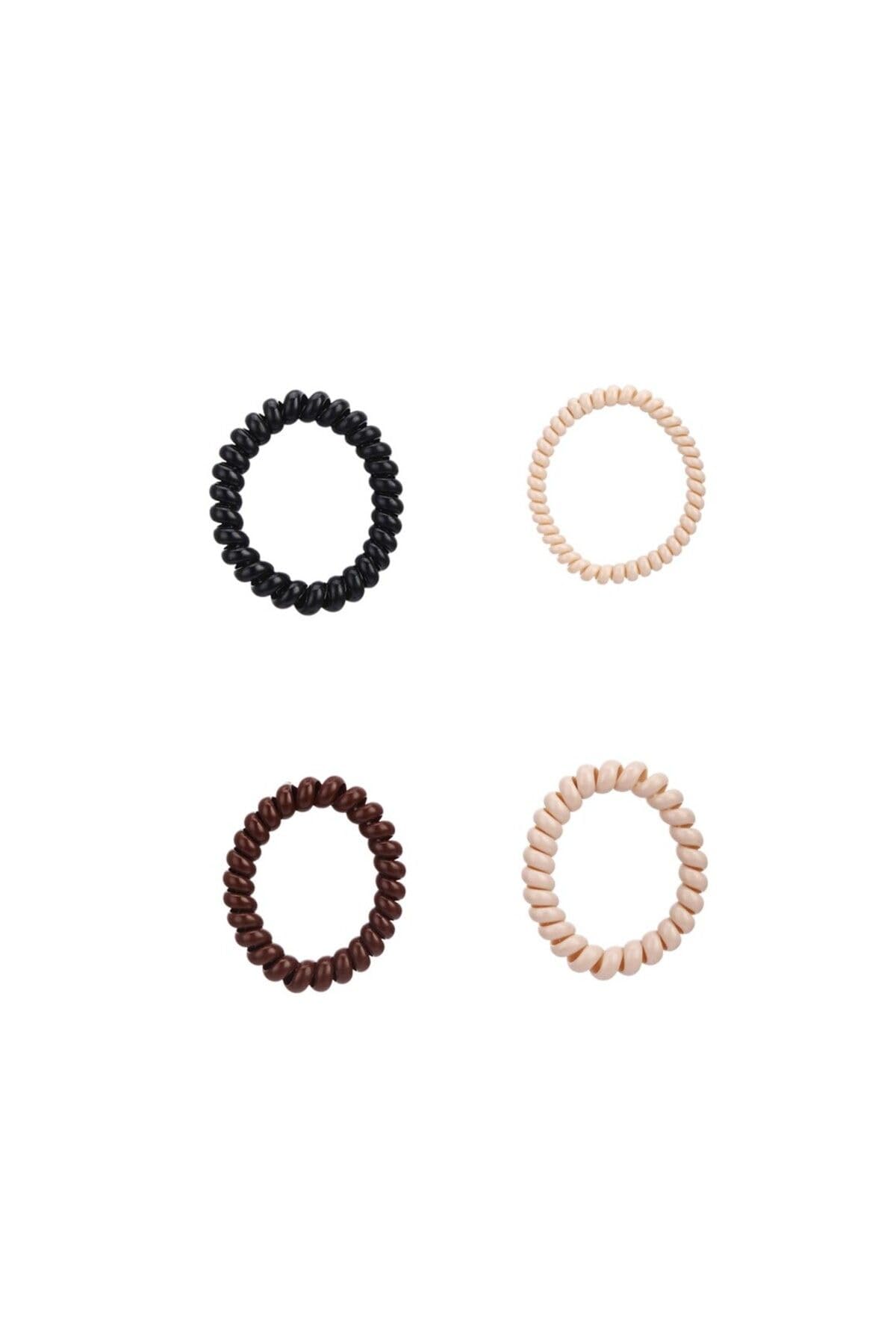 Miniso Spiral Lastikli Toka Seti (5 Adet)