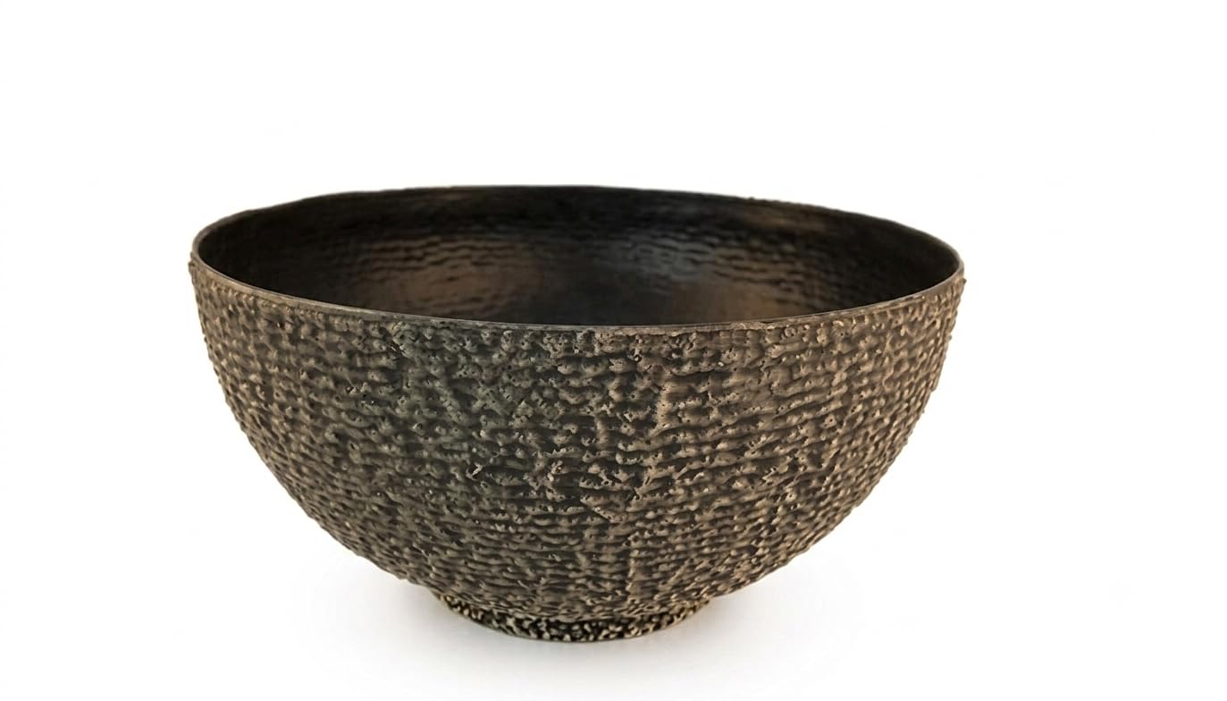 Decorative Bowl Planter 13L Grey Plant Pot for Outdoor & Indoor