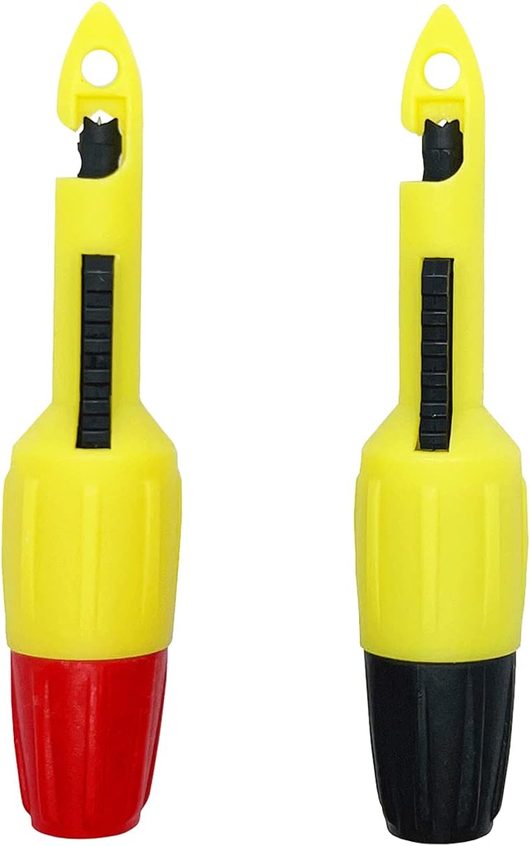 Qusmeiyci 2Pcs Wire Piercing Probe,Insulation Piercing Clip Set Wire Piercing Probe Wire Piercing Tool Wire Piercing Clips for Multimeter Voltage Testing Detect Automobile Electrical Circuit(4mm)