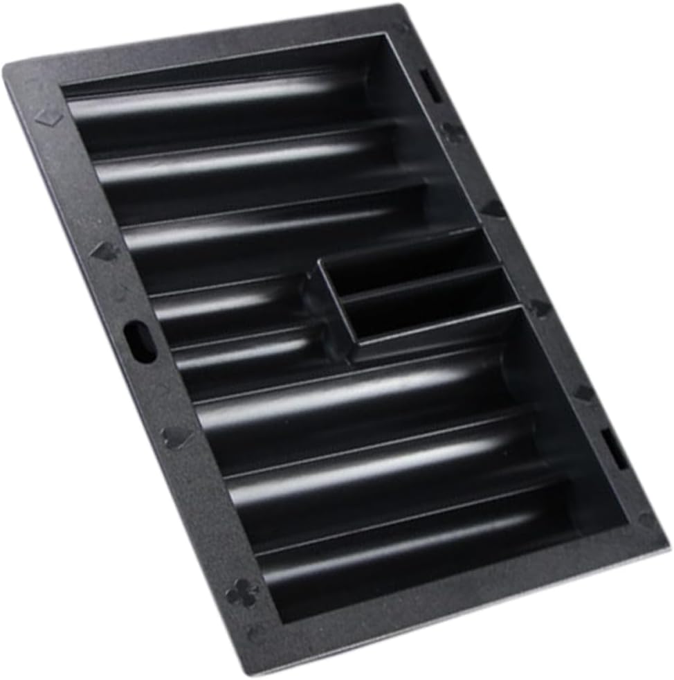 Thick Plastic Poker Chips Tray Chip Storage Tray for Gaming Tables Space Saving Design for Easy Organization Poker Table Accessories for Enthusiasts