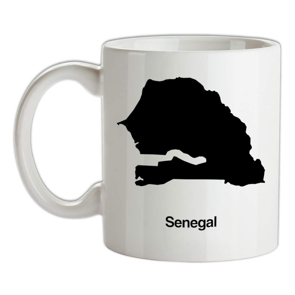 Senegal Silhouette - 10oz - Ceramic Mug for Coffee/Tea
