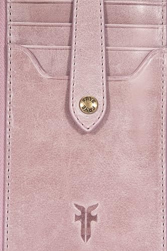Image of Frye Women's Melissa Snap Card Wallet, Stylish Design with Holder & Slots, Compact for Purse