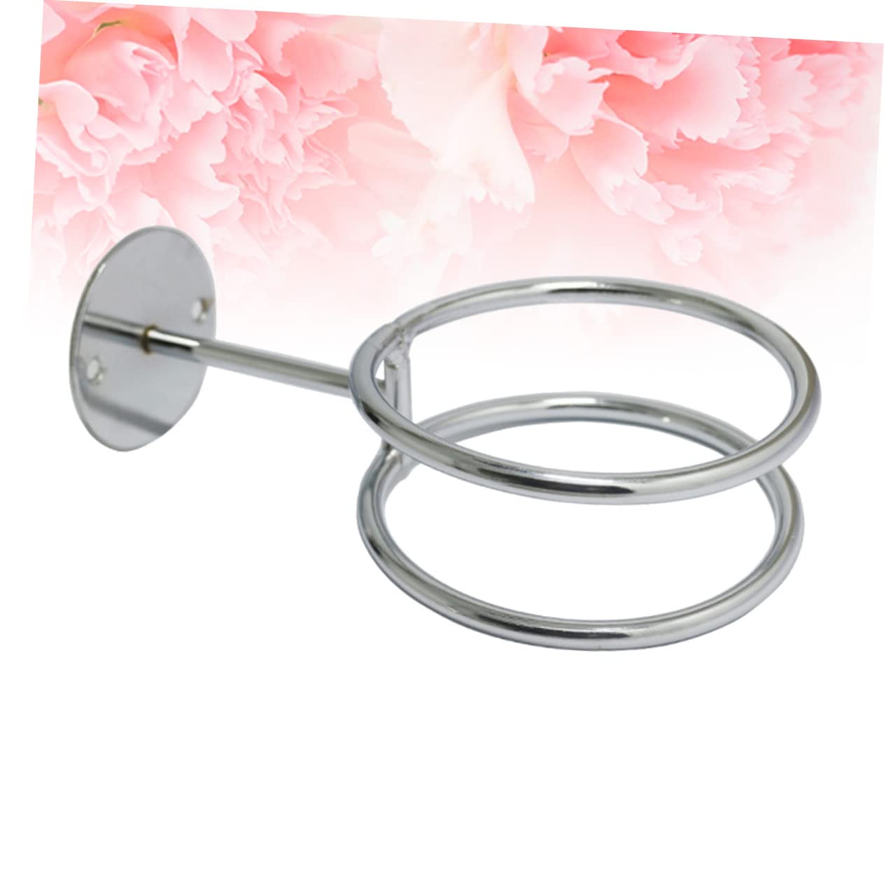 Ipetboom Hair Dryer Holder Wall-mounted Rack Hair Dryer Storage Hands- Design for Bathroom Makeup Room