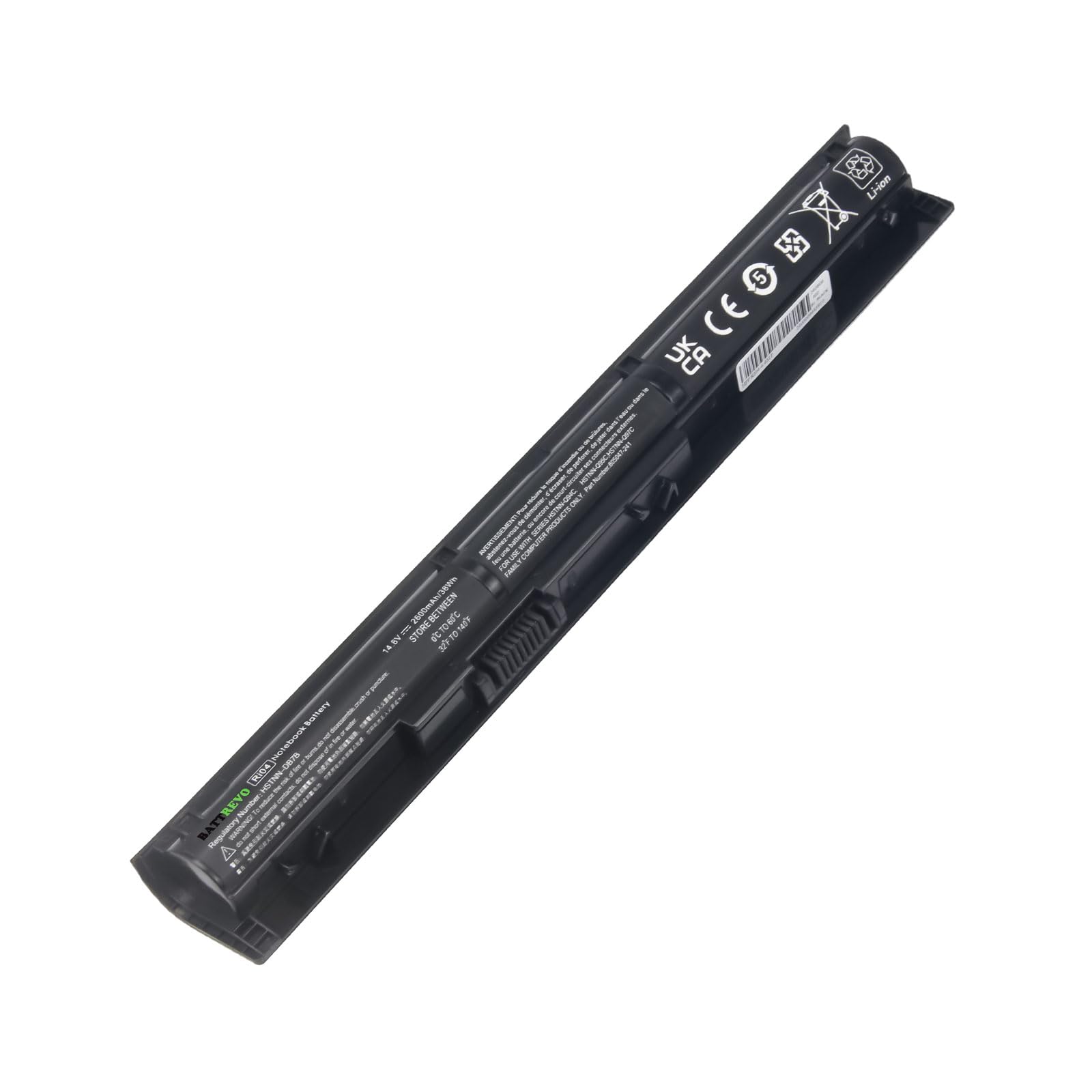 RI04 RIO4 R104 805294-001 805047-851 HSTNN-DB7B HSTNN-PB6Q Batteria per HP ProBook 450 455 470 G3 Envy 15-Q001TX 811063-421 811346-001 P3G15AA-AX P3G16AA LB6Z Q94C Q95C Q97C RIO6X