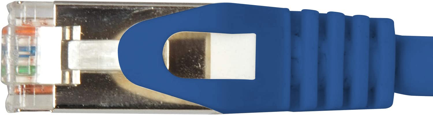 Techly Professional 360745 Cavo di Rete Patch in Rame Cat. 6A SFTP LSZH 30 m Blu Blu
