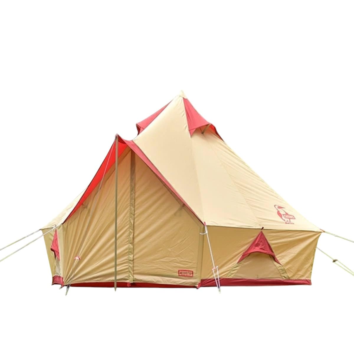 Amazon.co.jp: [チャムス] ブービー ハウス 4 CH62-1702O Beige/Red