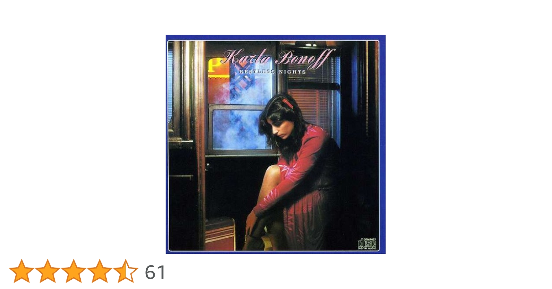 洋楽 SACD Karla Bonoff Restless Nights Karla Bonoff – Restless Nights – SACD (Hybrid, Stereo + 4