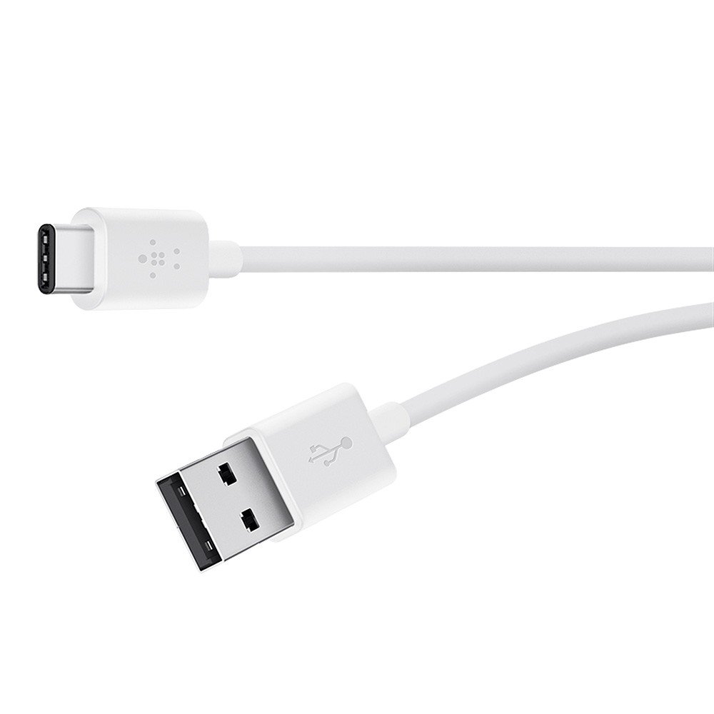 Belkin2.0 USB-A to USB-C Charge Cable ,WHITE 1.2m