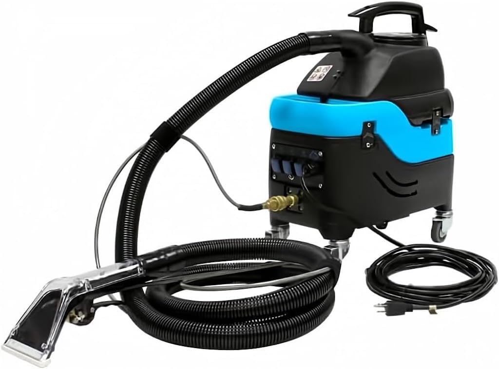 TTS Products Heated Carpet Spot Cleaning Kit – S300-H Heated Extractor with RMC Ordor Control – Upholstery & Interior Carpet Deep Cleaning System