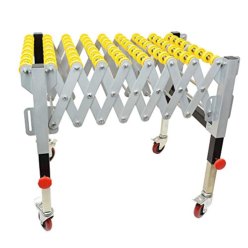 Oasis Machinery T1732S Flexible Gravity Skatewheel Conveyor