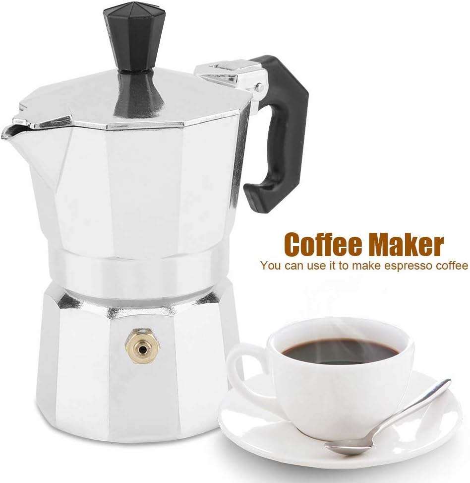 Byged Espresso Maker 50ml 1 Cup Italian Coffee Maker Moka Express