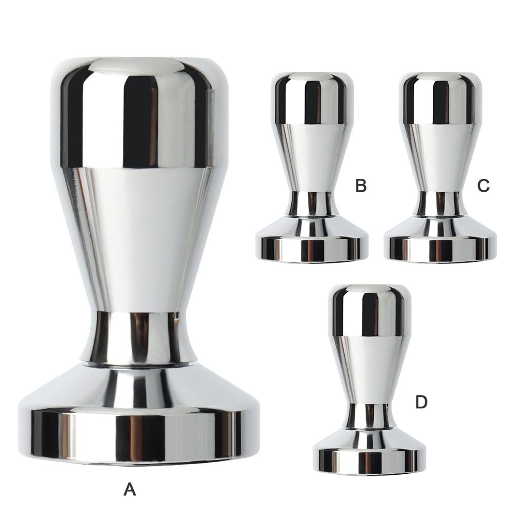 2 zestaw ze stali nierdzewnej tamper do kawy w proszku mielona fasola przyprawa narzędzie odłączana ręczna prasa biurowa przybory kuchenne piekarnia 53 mm