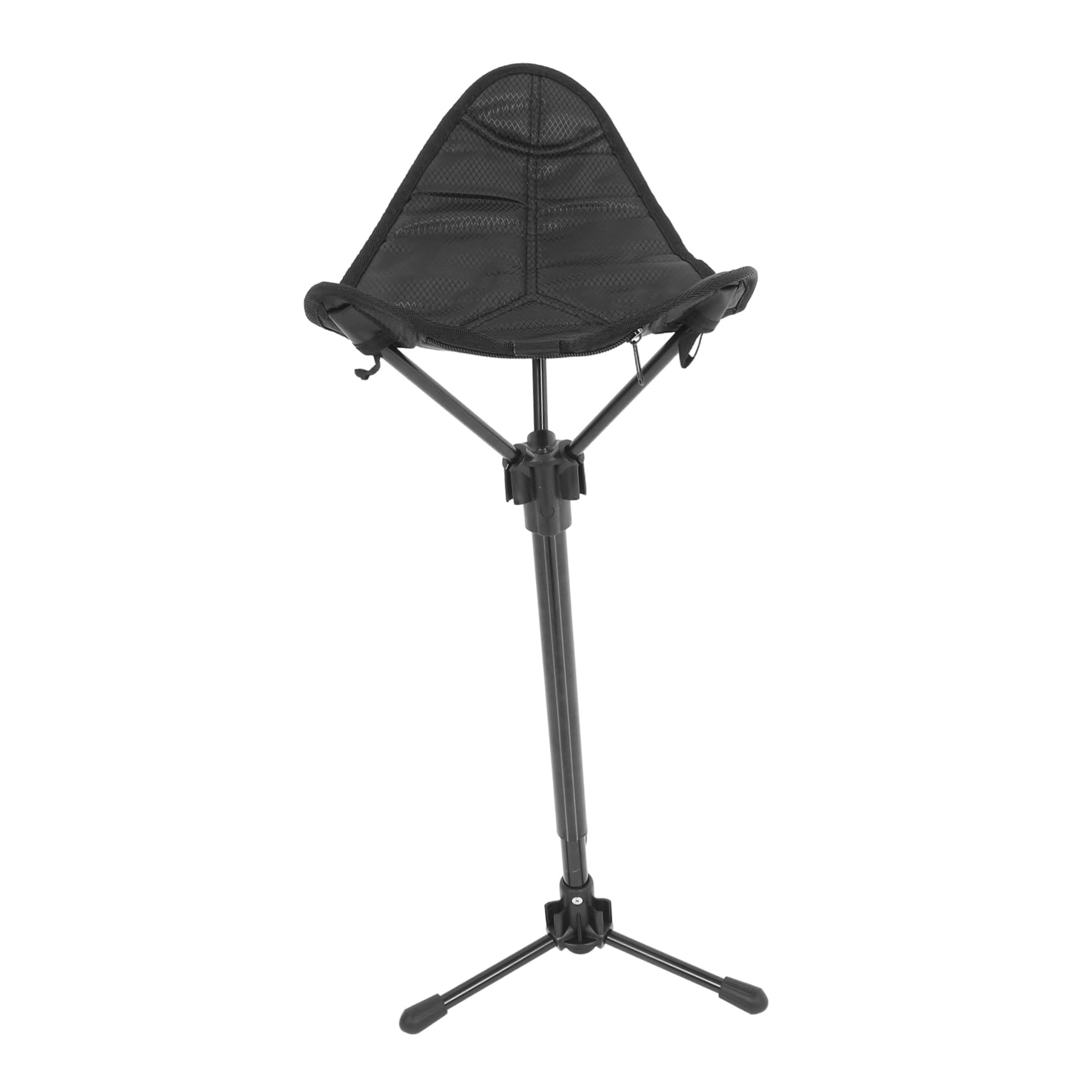 Sosoport Collapsible Outdoor Portable Stool Height Camping Folding Seat for Fishing Picnics Travel and Garden Use Durable Design with Footrests for Enhanced Comfort