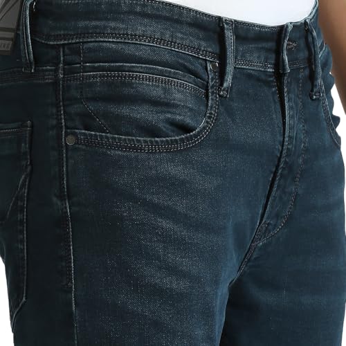 Image of Pepe Jeans Men's Straight Fit Jeans | Mid Rise | Chinox | Jeans for Man