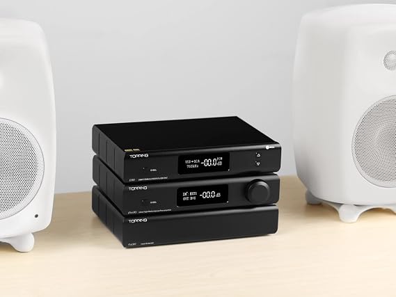 Topping Ext90 Input Extender with 3 Balanced inputs and 1 Analog Input for Topping Pre90 A90 Discrete (Black)