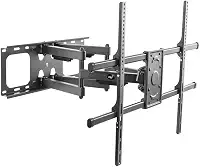 ELG, Suporte Articulado A02V8XL, VESA 800, TV 55-90", Aço Carbono, Tratamento Anticorrosão, Capacidade 75kg, Preto