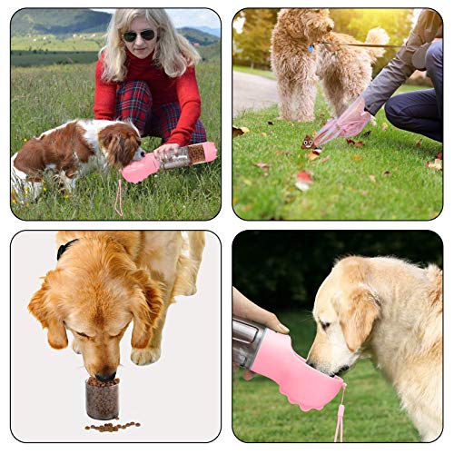 Dog Water Bottle Portable Leak Proof Dog Water Dispenser with Drinking and Feeding Function Lightweight Pet Water… - Image 6