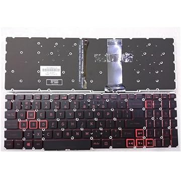 Teclado retroiluminado Acer Nitro 5 AN515-54 AN515-54-51M5 AN515-54-71FT US