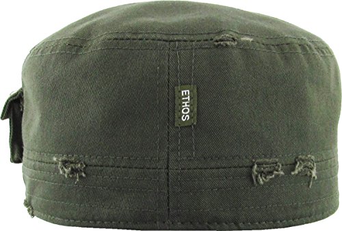 Image of KB-Ethos Cadet Army Cap Basic Everyday Military Style Hat (Now with STASH Pocket Version Available)