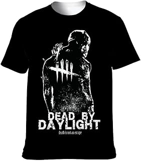 Dead By Daylight T-shirt, Top, Men's, Women's, Short Sleeve, Summer Clothing, T-shirt, Short Sleeve, Round Neck, Cut-and-S...