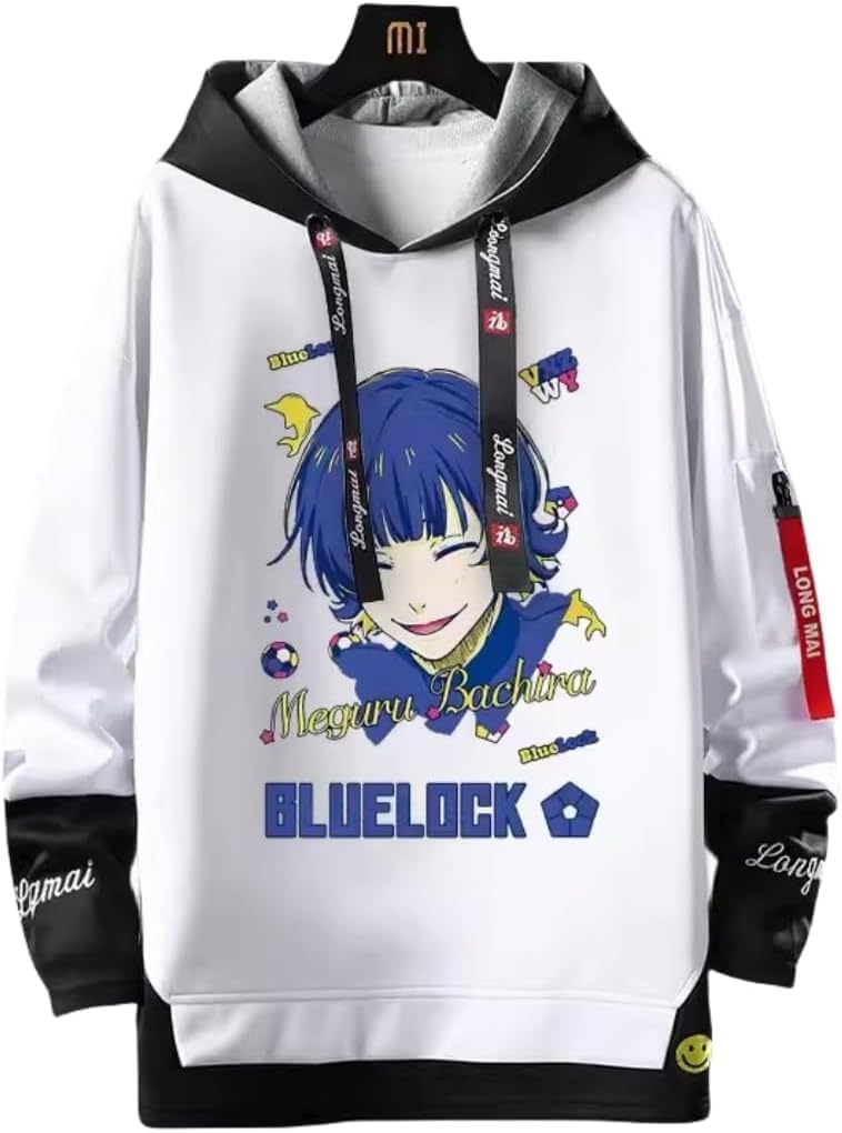 Amazon.co.jp: パーカー ブルーロック コスプレ衣装 潔世一 蜂楽