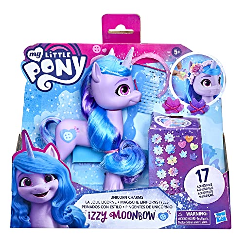 My Little Pony Plush My Little Pony: A New Generation La Jolie Licorne Izzy Moonbow - vue 3
