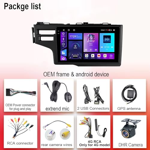 GPS camping Honda Jazz 2015-2020 connectivité WiFi et assistant de voie - 7