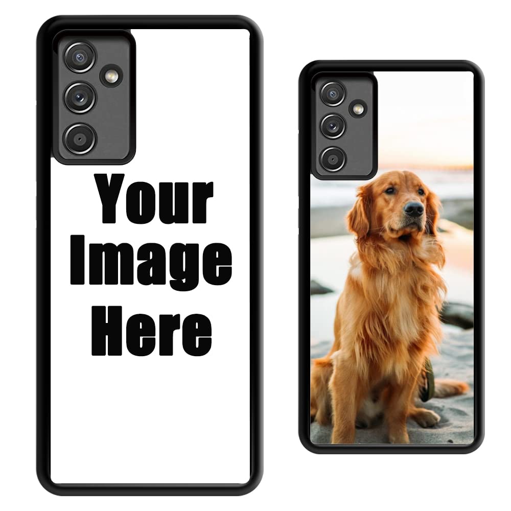 TnXee Case Compatible with Samsung Galaxy A54 5G Customized Image Hard Cover,Four Corners Shock Absorption Nonslip Soft TPU Customized Personalized Image Photo Text Picture DIY Design-Customize Now