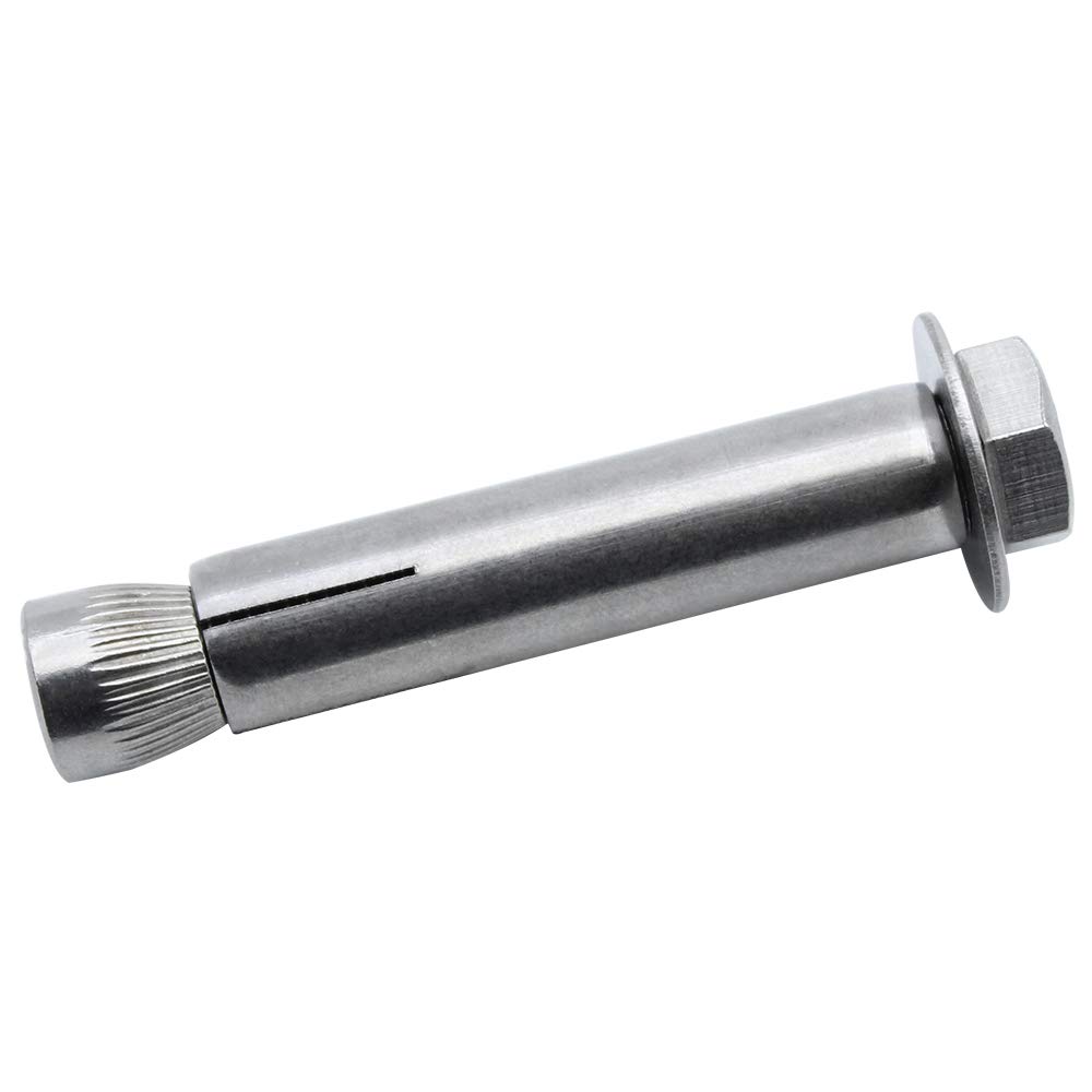 JaneYi (6 Pack) Expansion Screw Bolts M8 x 60mm 304 Stainless Steel