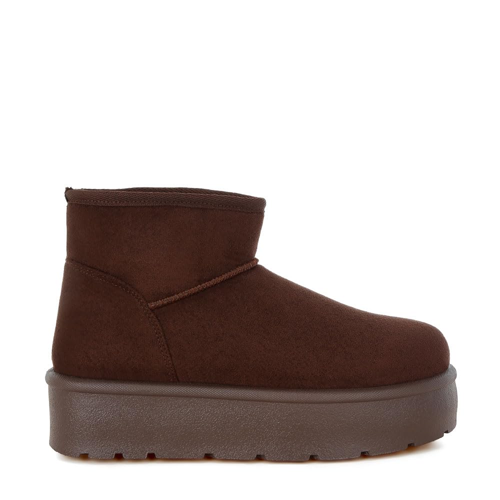 London Rag Derta Soft Microfiber Snow Boots
