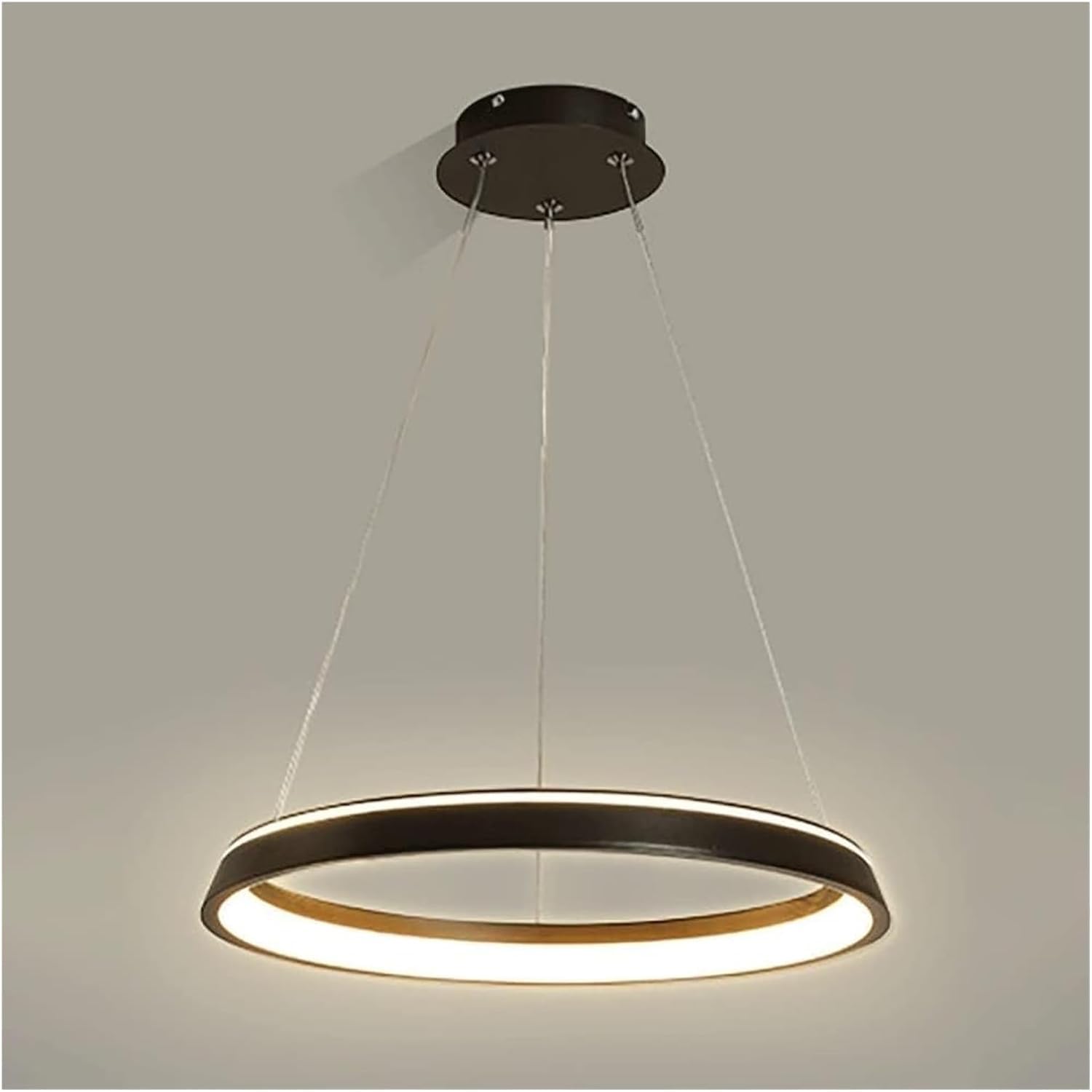 Lustre suspendu LED dimmable pour éviter la fatigue visuelle en chambre