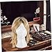 COOLHIYA 3pcs Wig Display Head Mannequin for Beauty Salon Practice Lightweight Foam Model for Wig Making Hat Display and Hair Styling