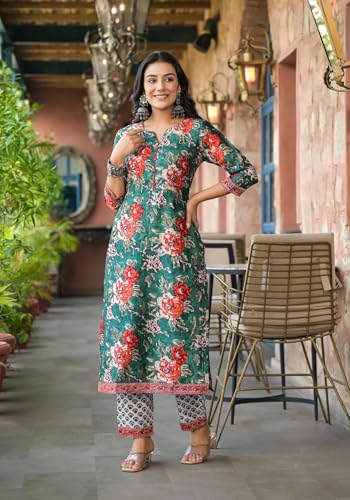 Image of FABNEX Kurta Set for Women | Women Kurta Set with Dupatta | Women Kurta Sets Kurtis | Women Kurta Pant Set (K-121)