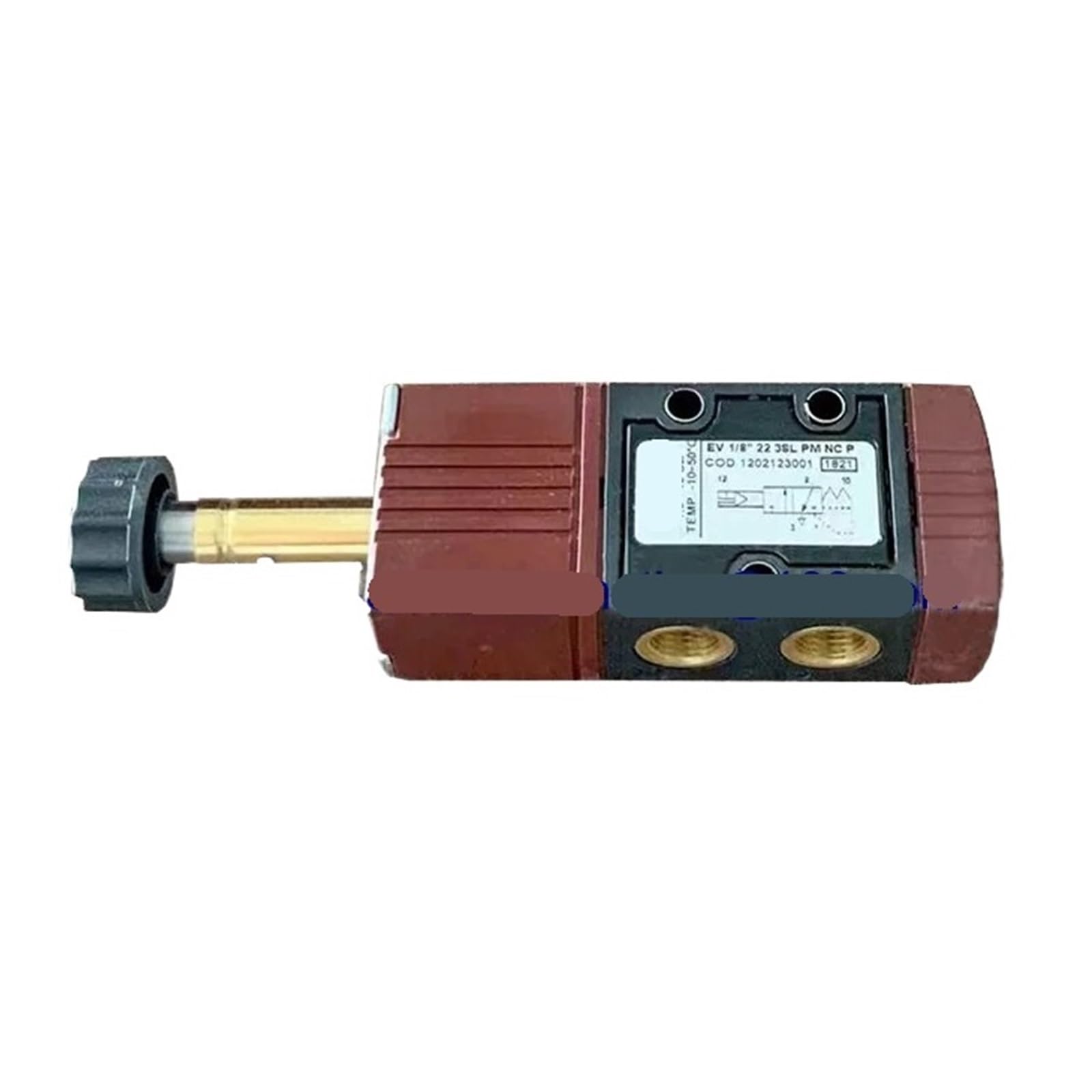 CXDFRSER 1pcs Electromagnetic Directional Valve Solenoid Valve EV1/8'' 22 3SLPMNC P1202123001 EV1/8 22 3SLPMNC P1202123001