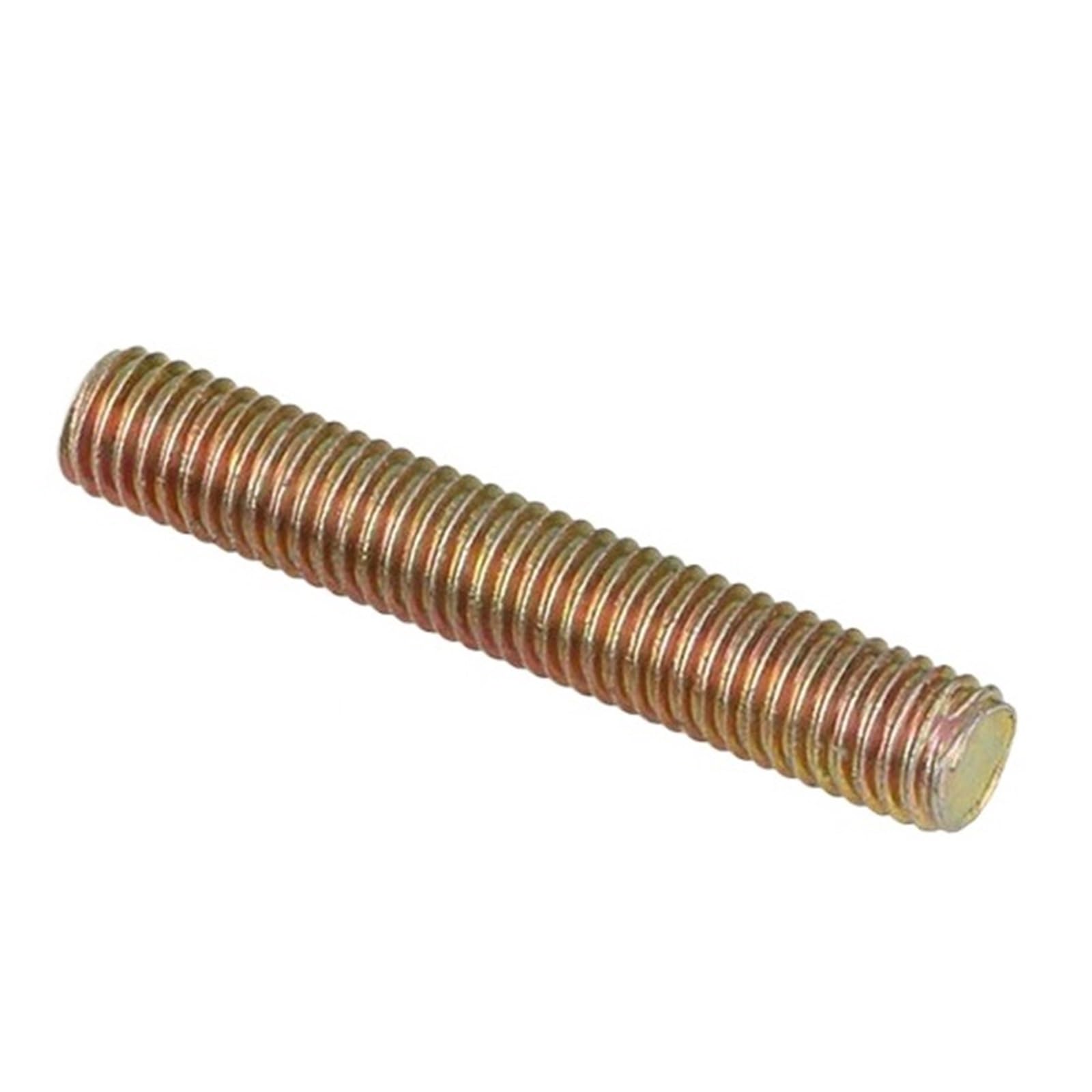 Varilla completamente roscada, 1 pieza M6 (6 mm) M8 (8 mm) Color Zinc Totalmente s Barra roscada de doble cabeza Pernos sin cabeza Varilla de tornillo Palillo de dientes(M8x120mm)