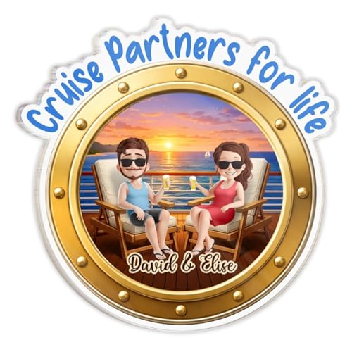 Imán Decorativo para Puerta de Crucero Personalizado