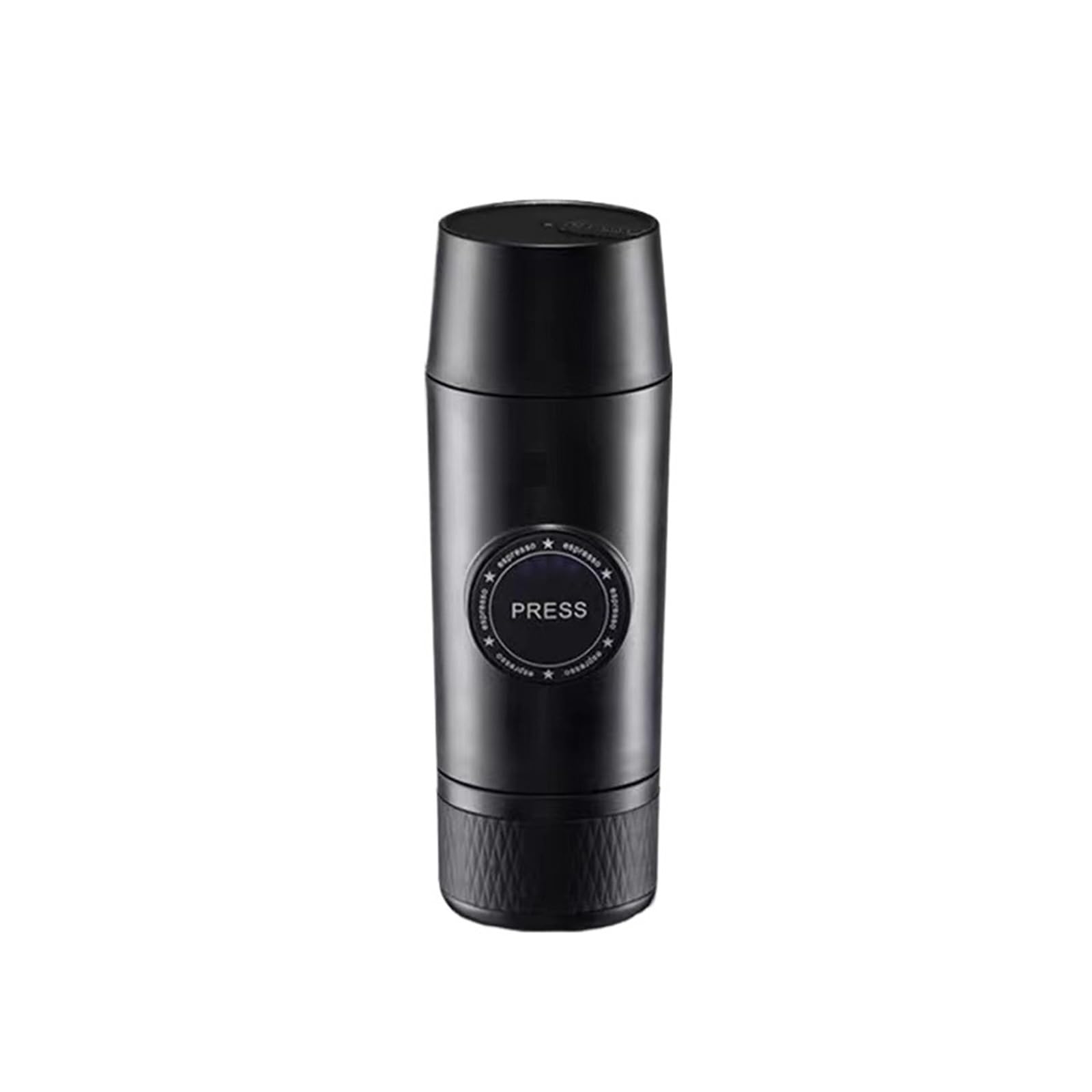 EDEDE Macchina da caffè Espresso Portatile, Macchina for Il caffè da Auto for Il Campeggio - Piccola Macchina for caffè Espresso elettrica Portatile per Viaggi, Campeggio(Noir)