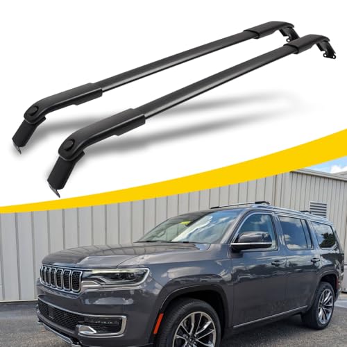 AUXPACBO Roof Rack Cross Bars Fit for Jeep Wagoneer/Grand Wagoneer/Wagoneer L/Grand Wagoneer L 2022 2023 2024 2025 Crossbars Luggage Carrier Bars for Bike Kayak