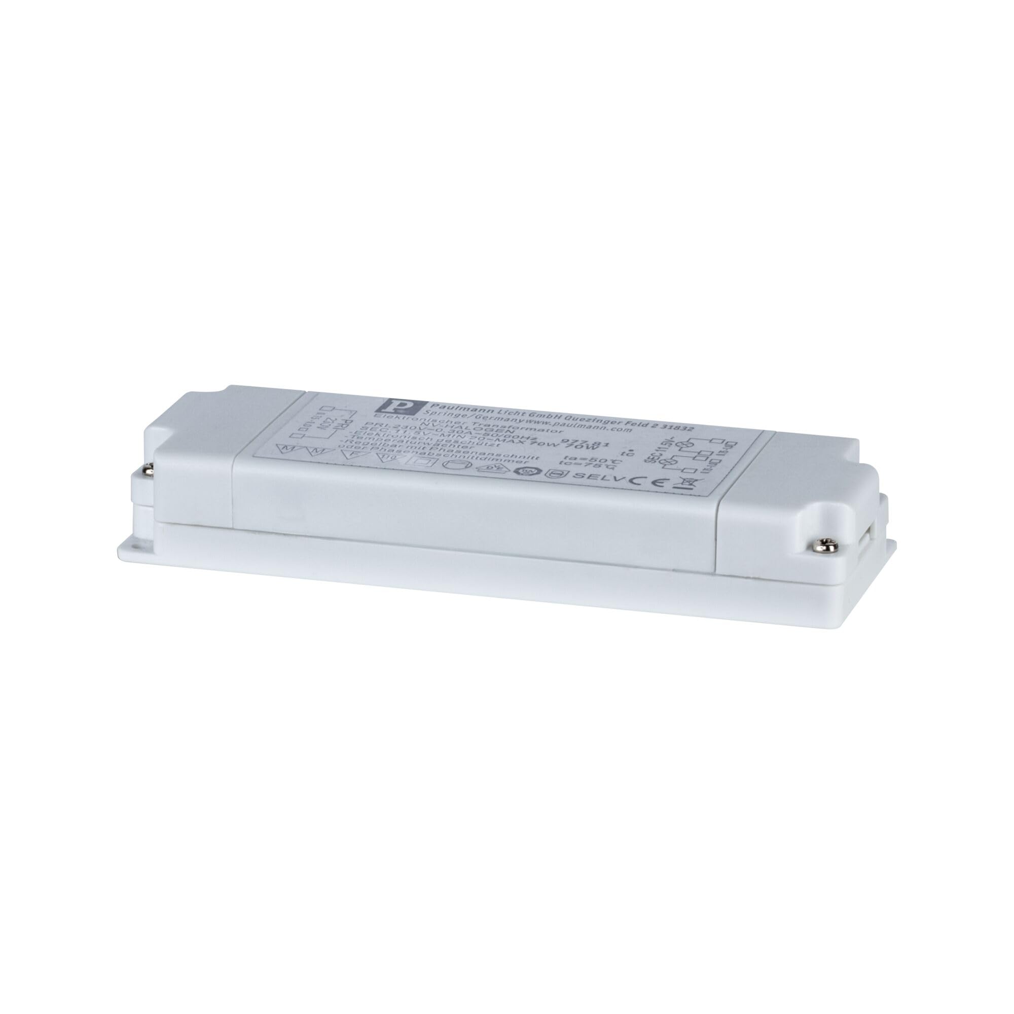 Paulmann 97781 transfo électronique transformateur max. 20-70 watts gradable ballast Blanc pilote plastique Driver