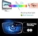 IFHTech Blue Light Blocking Glasses,Vintage Nails Round Minimize Digital Headache Anti Eyestrain (Transparent)