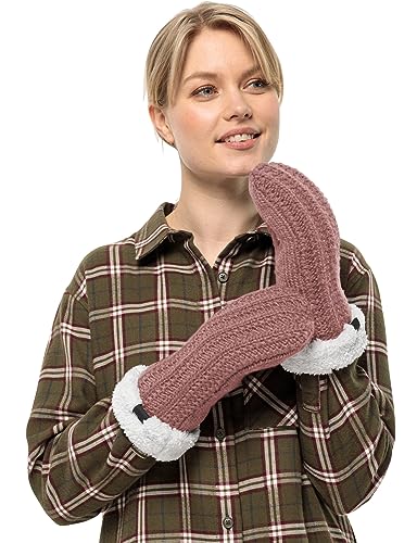 Jack Wolfskin Highloft Knit Mitten gants femme pour le plein air