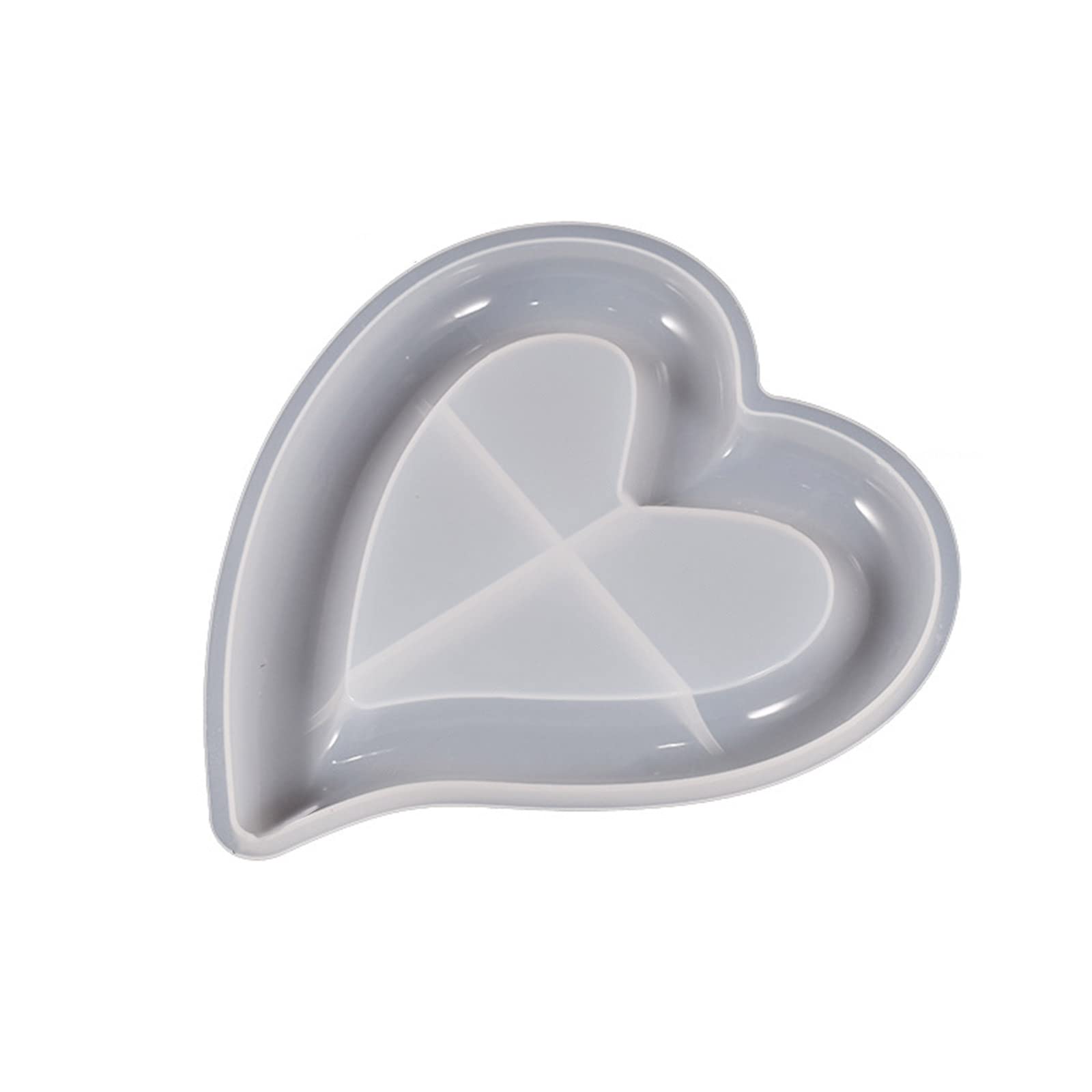 Gemeotric Love Flowers Bear Storage Tray Silicone Agates Coasters Molds Epoxy Molds for Making Handmade Craft