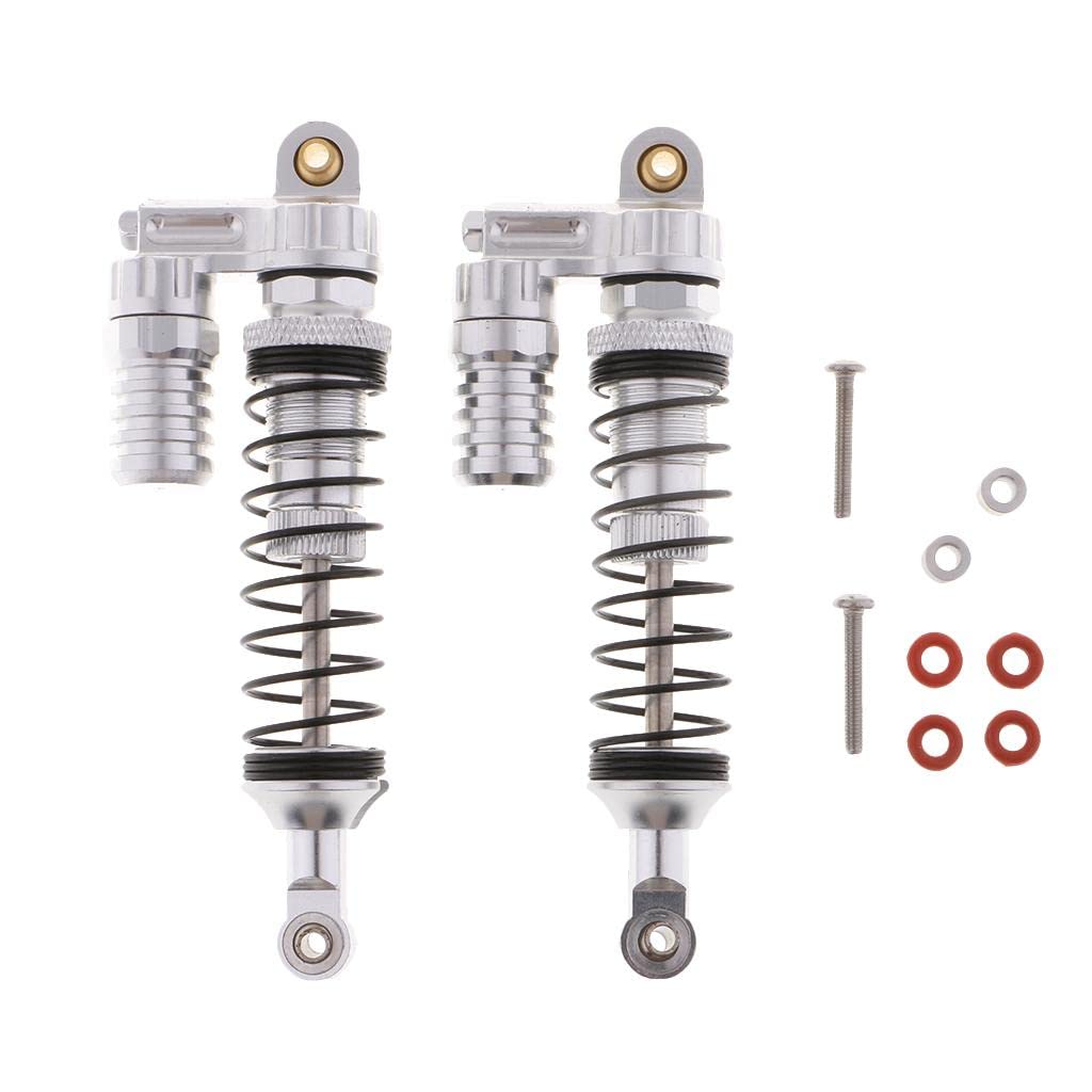 Adjustable Suspension Shocks Absorber 90mm for 1:10 RC Crawler SCX10 Silver| Cars Trucks & Motorcycles| Parts Interior | Model Vehicle Accs Radio Control Line |Toys Hobbies-image-37