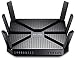 Produktbild TP-Link Archer C3200 Tri-Band WLAN Gaming Router (2x 1300Mbit/s (5GHz) + 600Mbit/s (2,4GHz), 4 Gigabit LAN Ports, 1GHz Dual-Core CPU, Print/Media/FTP Server, Beamforming) schwarz