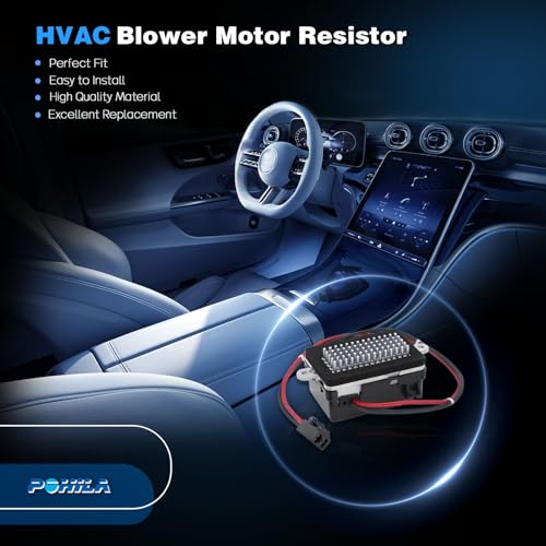 Image of 5012699AA RU-358 HVAC Control Module Blower Motor Resistor Compatible with Jeep Grand Cherokee WJ 4.0L 4.7L 1999-2004 w /ATC Automatic Temperature Control
